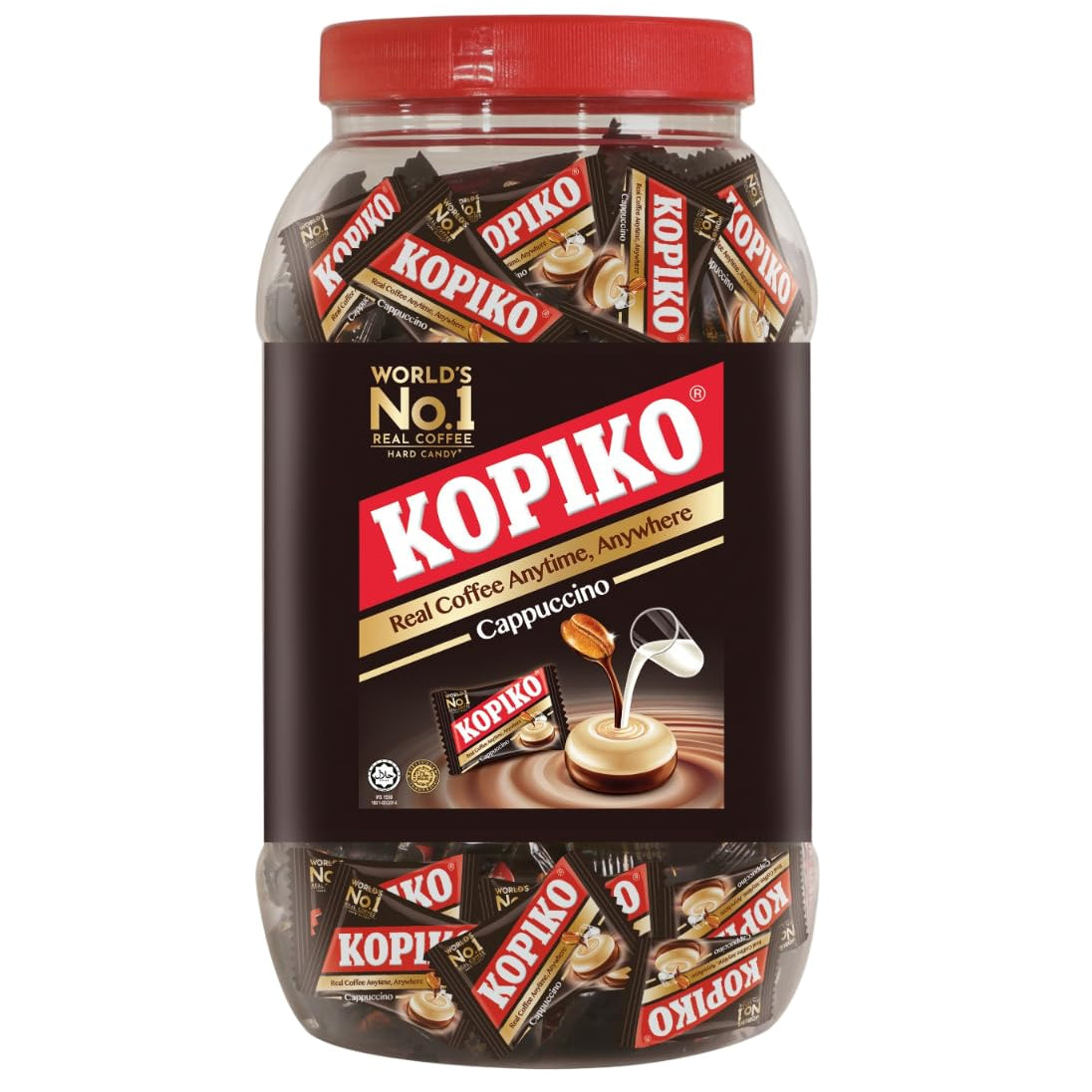 Kopiko Cappuccino Candy Jar, 840g