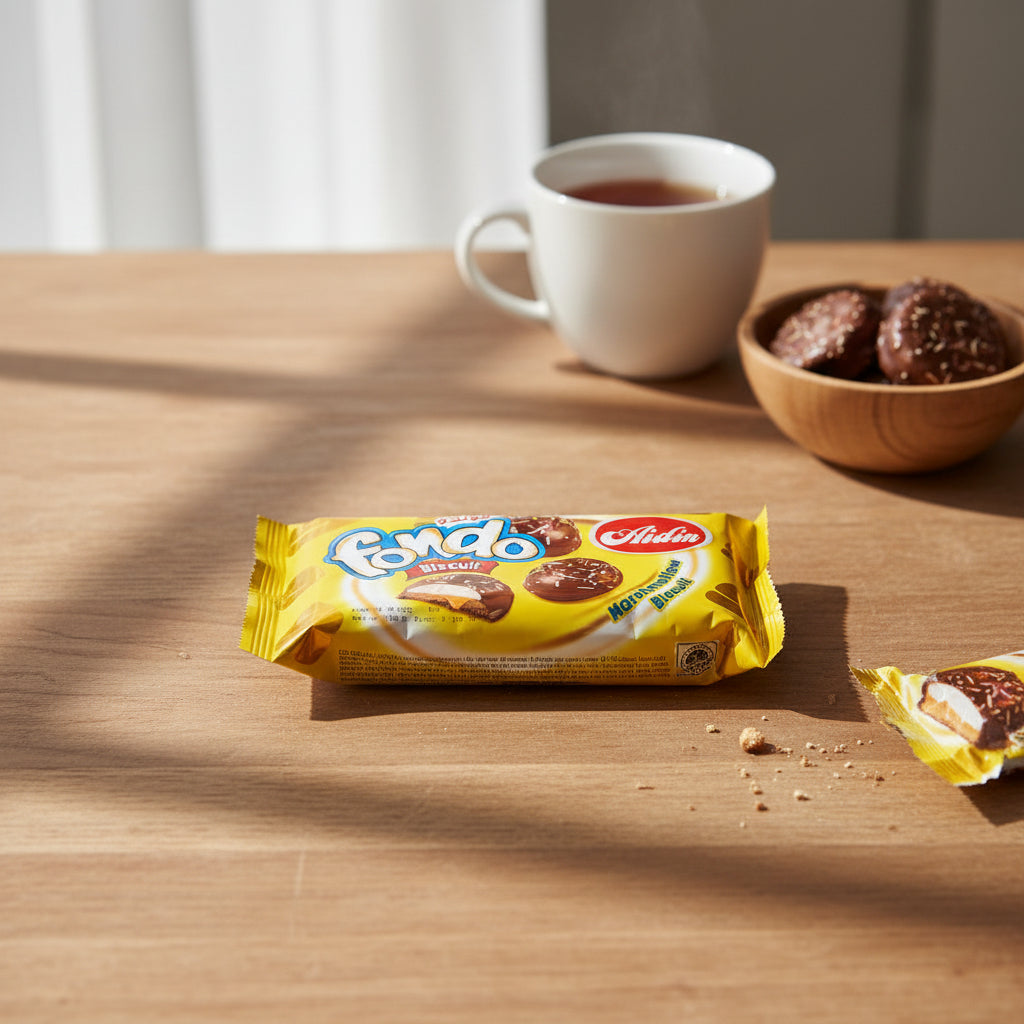 Aidin Fondo Marshmallow Biscuit 135g