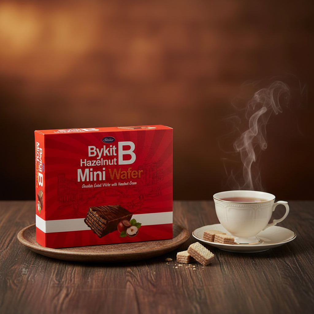 Shoniz Bykit Hazelnut Mini Wafer With Hazelnut Cream 500g