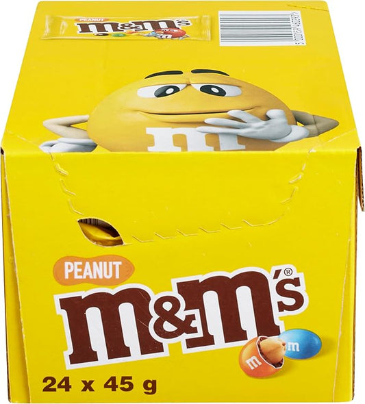 m&m's peanut chocolate 24 x 45g