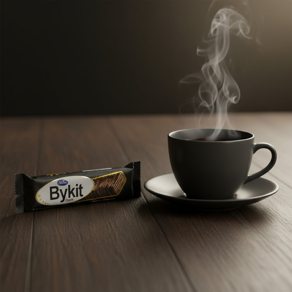 Shoniz Bykit Drak Choclate Coated Wafer With Drak Cocoa Cream 500g