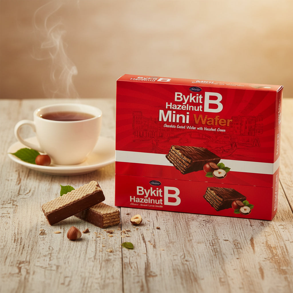 Shoniz Bykit Hazelnut Mini Wafer With Hazelnut Cream 500g