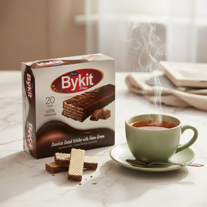 Shoniz Bykit Silver Choclate Coated Wafer With Cocoa Cream 500 g