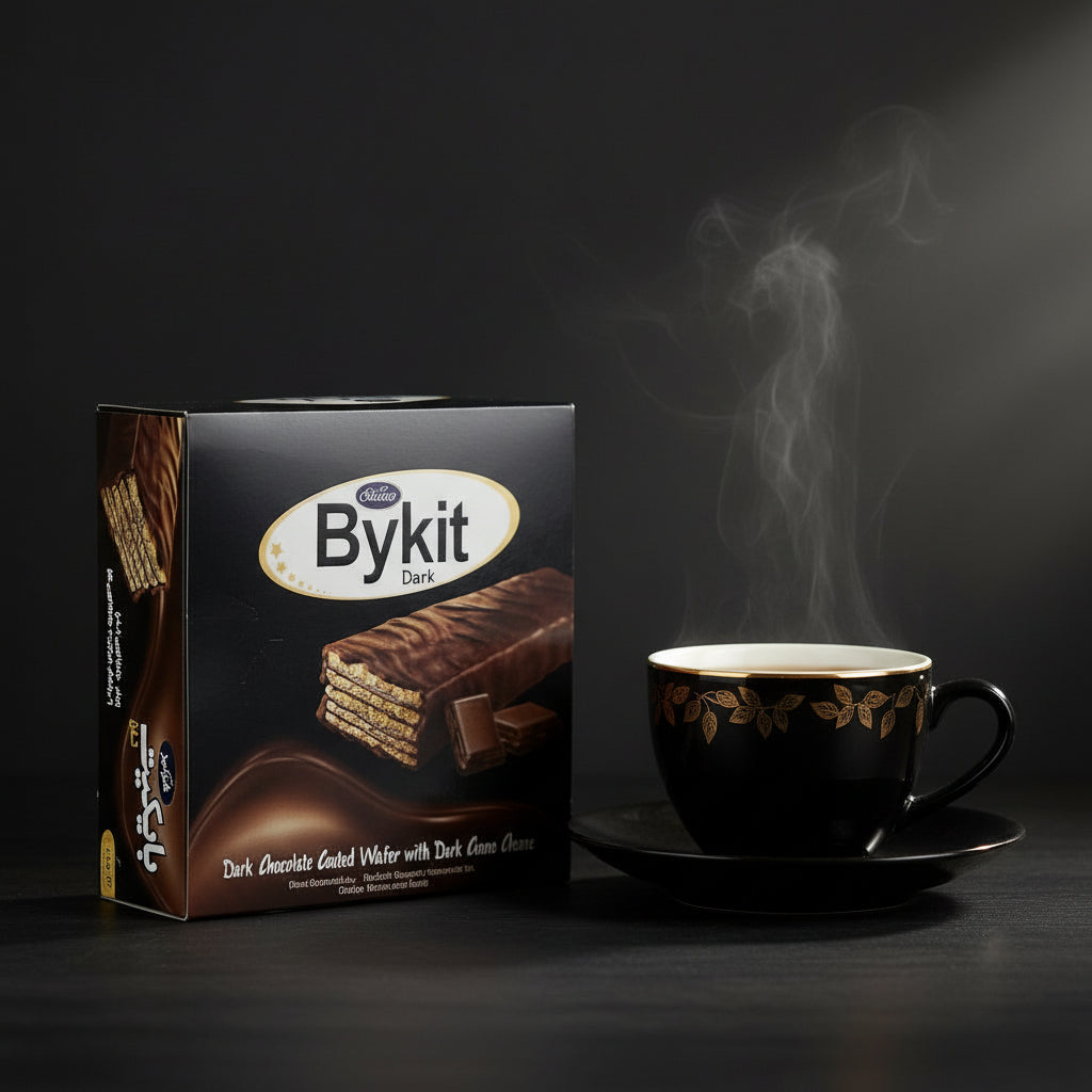 Shoniz Bykit Drak Choclate Coated Wafer With Drak Cocoa Cream 500g