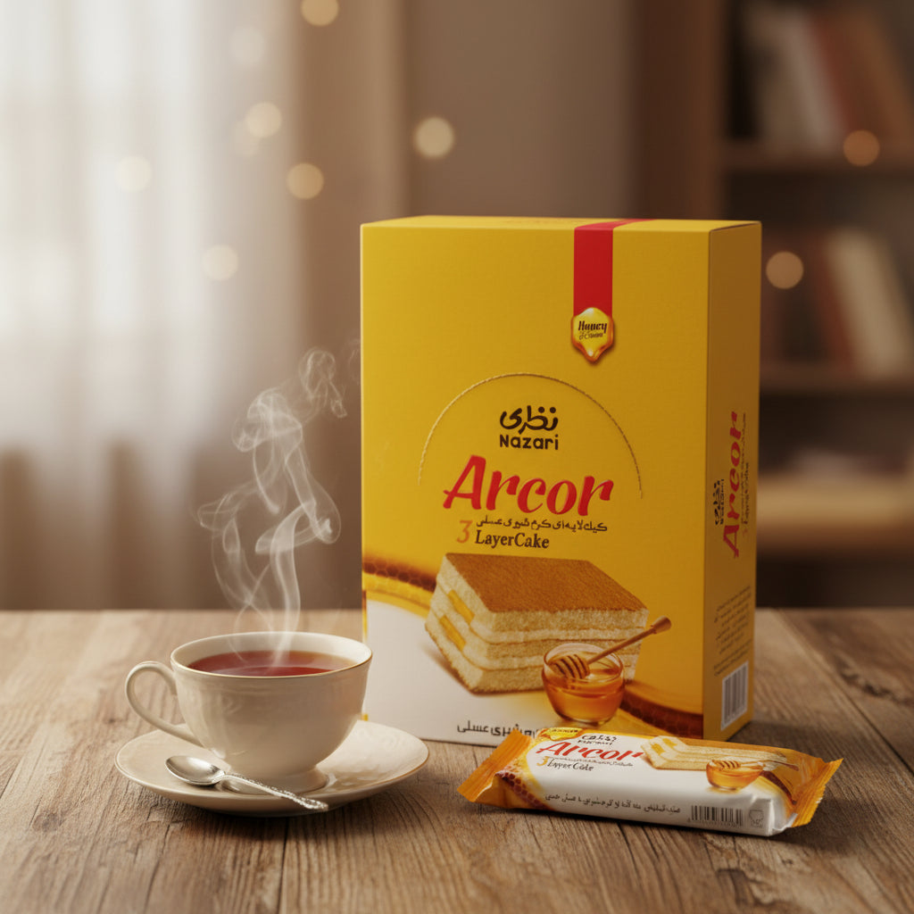 Arcor Nazari 3 Layer Cake (24pcs) 1800g